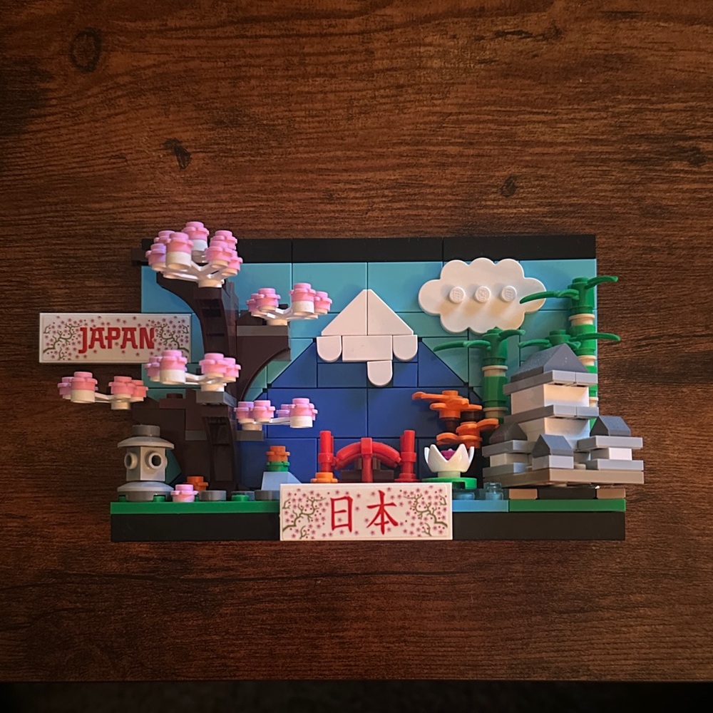 LEGO Postcard series Japan